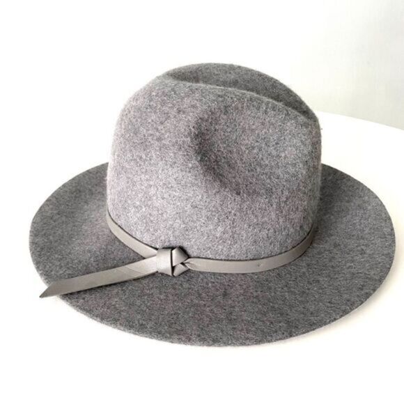 Banana Republic Accessories - Banana Republic Wool Fedora Gray color